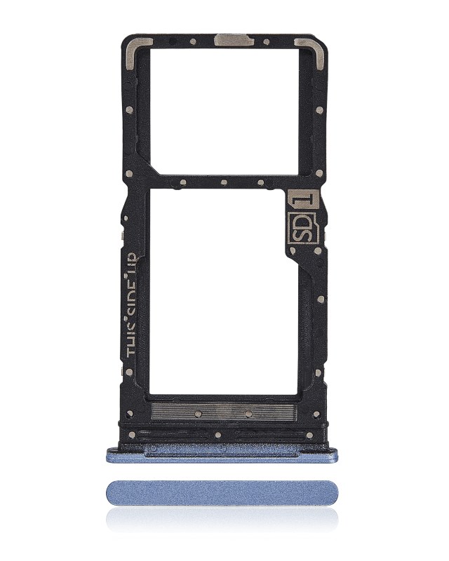 Carrellino SIM singola per Motorola Moto G34 (XT2363 /2023) (Ice Blu)