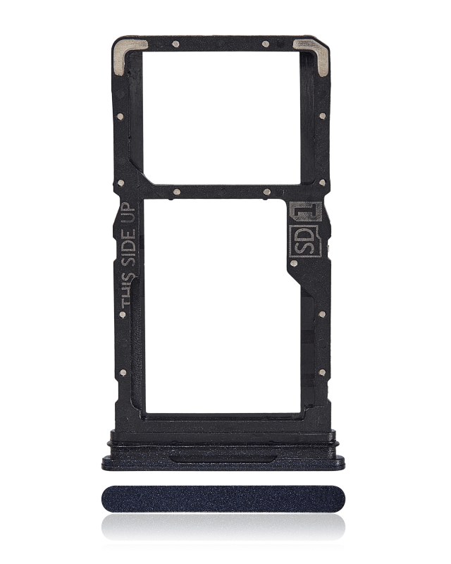 Carrellino SIM singola per Motorola Moto G84 (XT2347 / 2023) (Mezzanotte Blu)