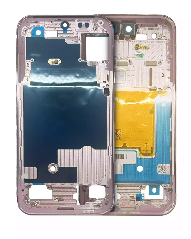 Mid- Frame Scocca per Google Pixel 9 Pro (Service Pack) (Rose Quartz)