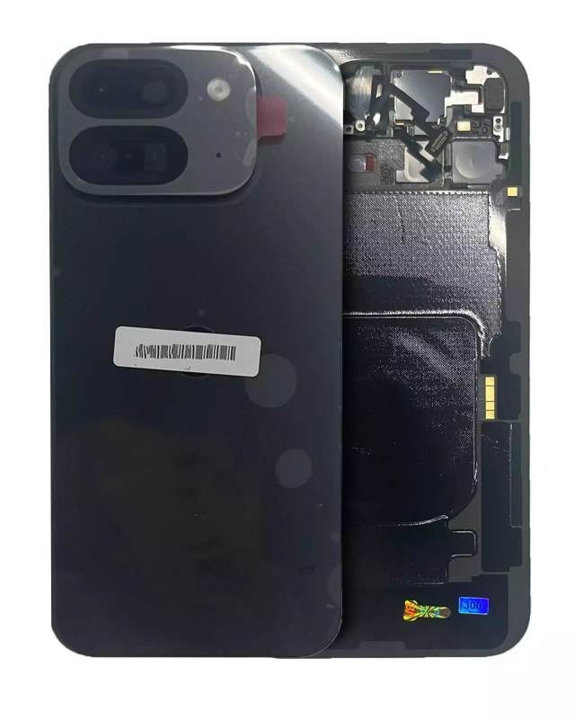 Cover posteriore per Google Pixel 9 Pro Fold (Service Pack) (Obsidian)