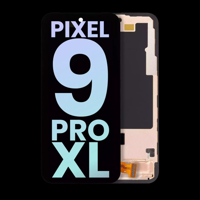 Display OLED completo con Frame (con Fingerprint Sensore) per Google Pixel 9 Pro XL (Service Pack) (tutti i colori)