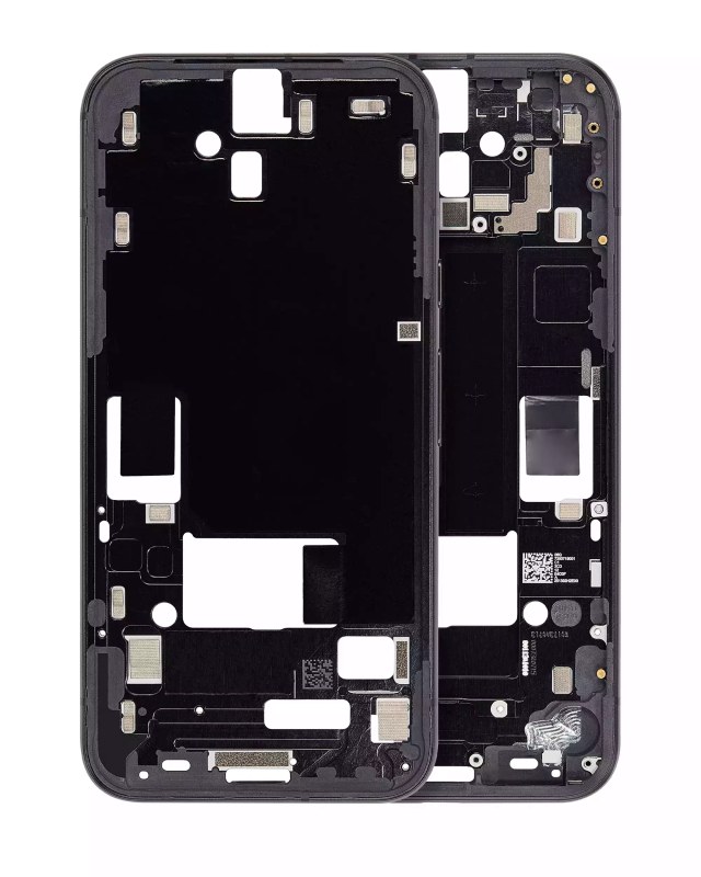 Frame centrale per Google Pixel 8a (Obsidian)