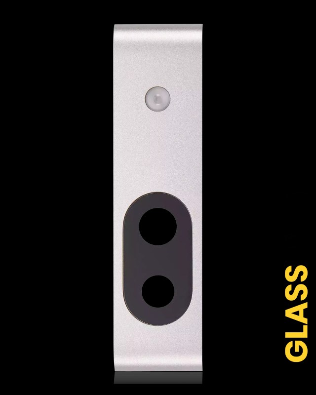 Lente fotocamera posteriore con staffa per Google Pixel 8a (Porcelainn)