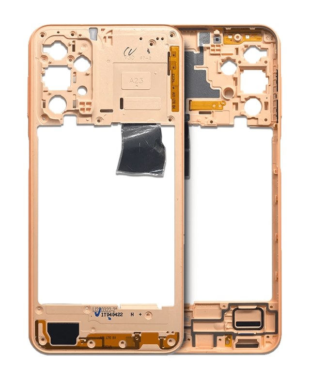 Frame centrale per Samsung Galaxy A23 (A235 / 2022) (Peach)