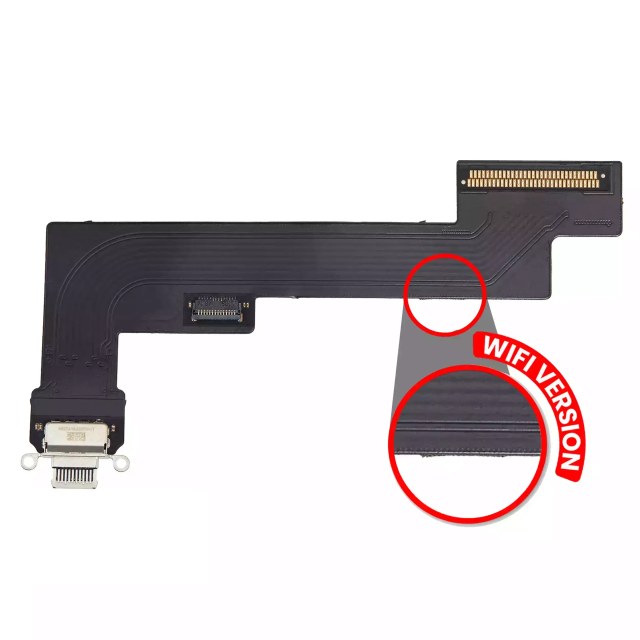 Flat connettore di ricarica per iPad Air 5 (solo WiFi) (Aftermarket Plus) (Galassia)