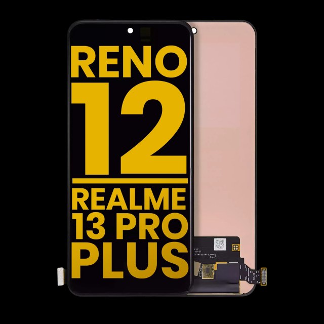 Display OLED completo senza Frame per OPPO Reno 12 / Realme 13 Pro / Realme 13 Pro Plus (Refurbished) (tutti i colori)