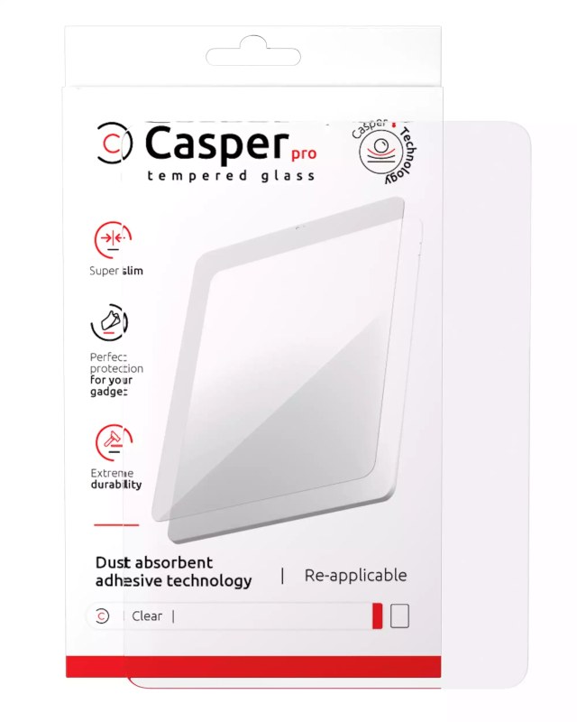 Casper Pro Vetro temperato per iPad Air 1 / Air 2 / iPad Pro 9.7 / iPad 5 (2017) / iPad 6 (2018) (confezione retail) (Matte)