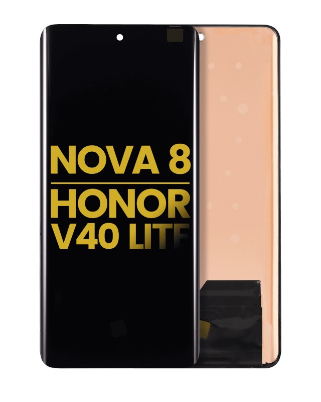 Display OLED completo senza Frame per Huawei Nova 8 / Honor V40 lite (Refurbished) (tutti i colori)