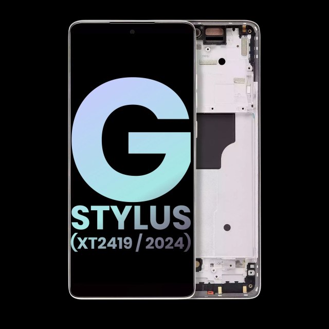 Display OLED completo con Frame per Motorola Moto G Stylus 5G (XT2419 / 2024) (Service Pack) (Caramel Latte)
