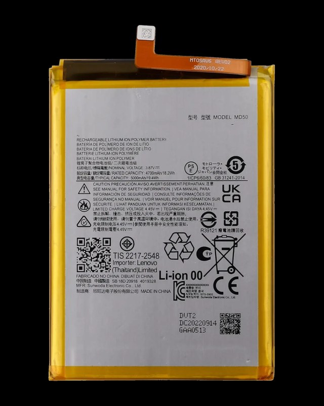Batteria di ricambio per Motorola Moto G Stylus 5G (XT2419 / 2024) (QS50) (Service Pack)