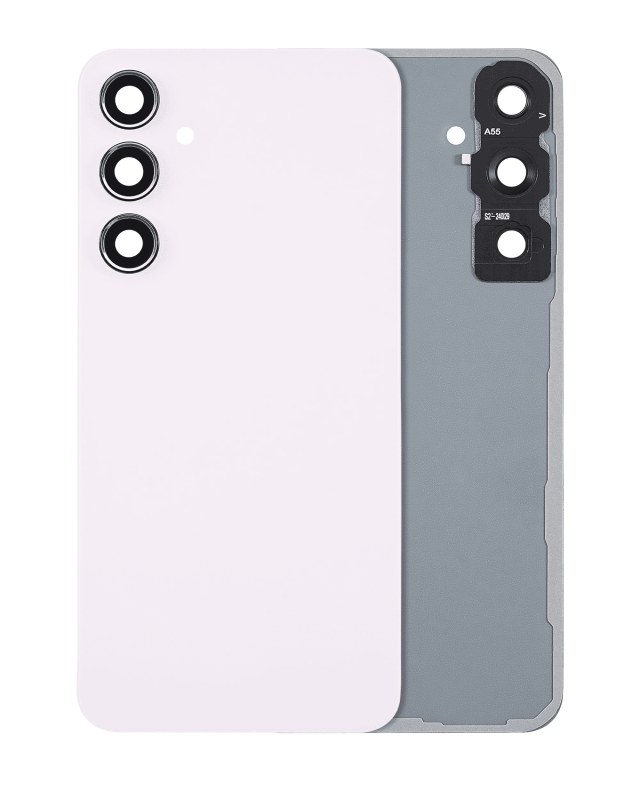 vetro cover posteriore con Vetro fotocamera per Samsung Galaxy A55 5G (A556 / 2024) (No Logo) (Lilac)