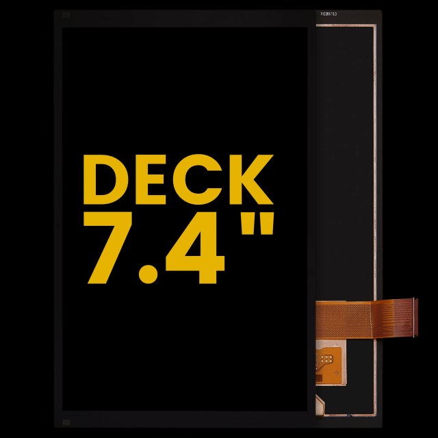 Display OLED completo senza Frame per Valve Steam Deck 7.4" (2023) (HD Version) (Refurbished)