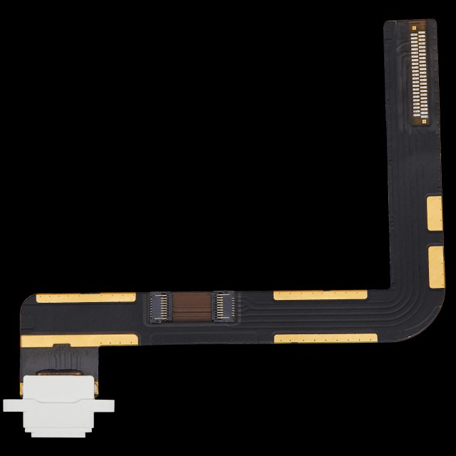Flat connettore di ricarica per iPad 7 (2019) / iPad 8 (2020) / iPad 9 (2021) (Used Service Pack Pull: grado A) (Bianco)