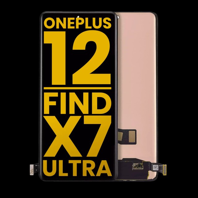Display OLED completo senza Frame per OnePlus 12 5G / Oppo Find X7 Ultra (Refurbished) (tutti i colori)
