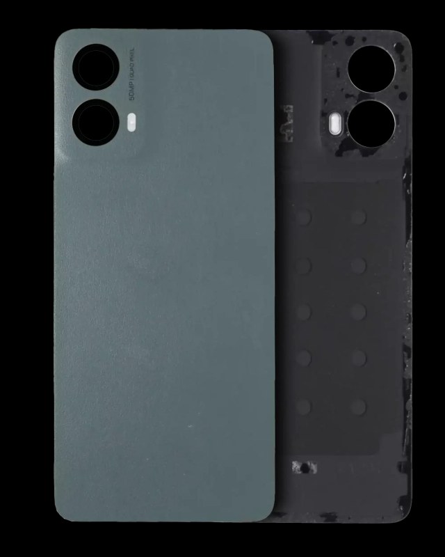 vetro cover posteriore per Motorola Moto G 5G (XT2417 / 2024) (Service Pack) (Verde salvia Verde)
