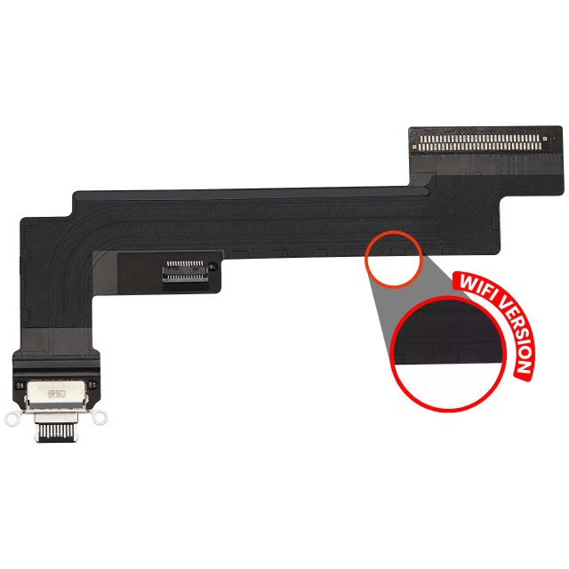 Flat connettore di ricarica per iPad Air 5 (solo WiFi) (Used Service Pack Pull: grado A) (Grigio siderale)