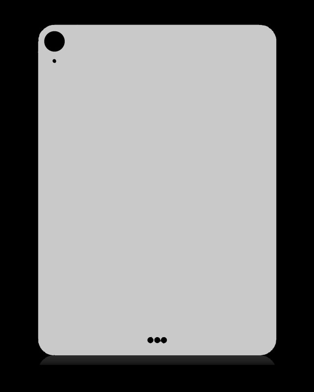 Bottom Skin per iPad 5 (2017) / iPad 6 (2018) (solo WiFi) (Argento)