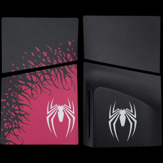 Faceplate Cover (Top e Bottom) per Sony PlayStation 5 Slim Disc Edition (Spider-Man)