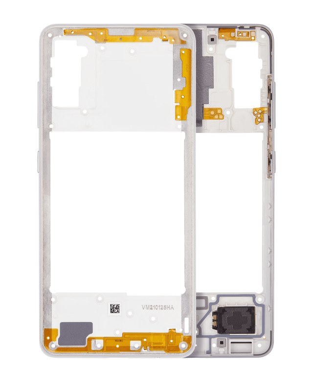 Frame centrale per Samsung Galaxy A41 (A415 / 2020) (Prism Crush Argento)