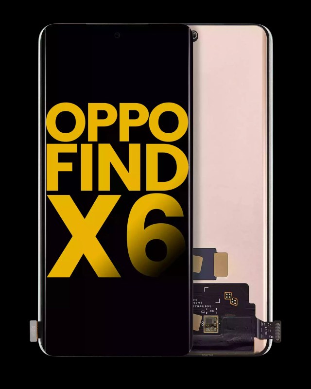 Display OLED completo senza Frame per Oppo Find X6 (Refurbished) (tutti i colori)