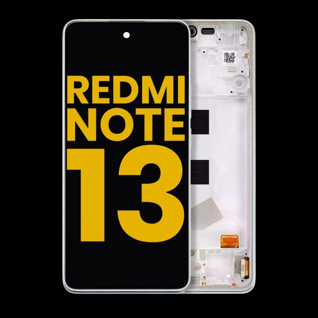 Display OLED completo con Frame per Xiaomi Redmi Note 13 4G (Refurbished) (Mint Verde)