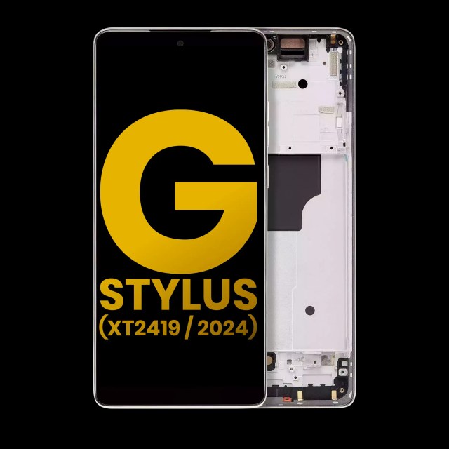 Display OLED completo con Frame per Motorola Moto G Stylus 5G (XT2419 / 2024) (Refurbished) (Caramel Latte)
