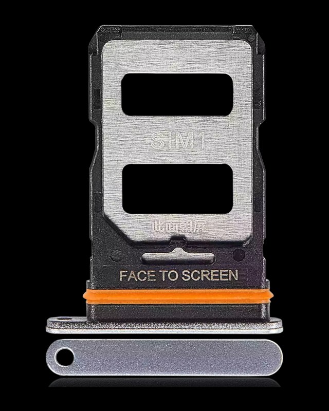 Carrellino SIM per Xiaomi Redmi Note 12T Pro / Poco X4 GT (Bianco)