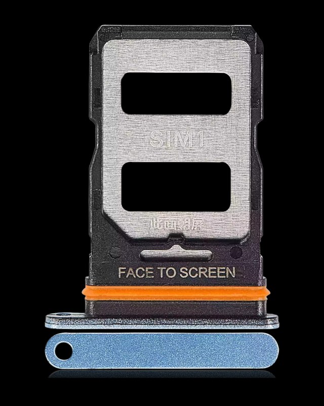 Carrellino SIM per Xiaomi Redmi Note 12T Pro / Poco X4 GT (Blu)
