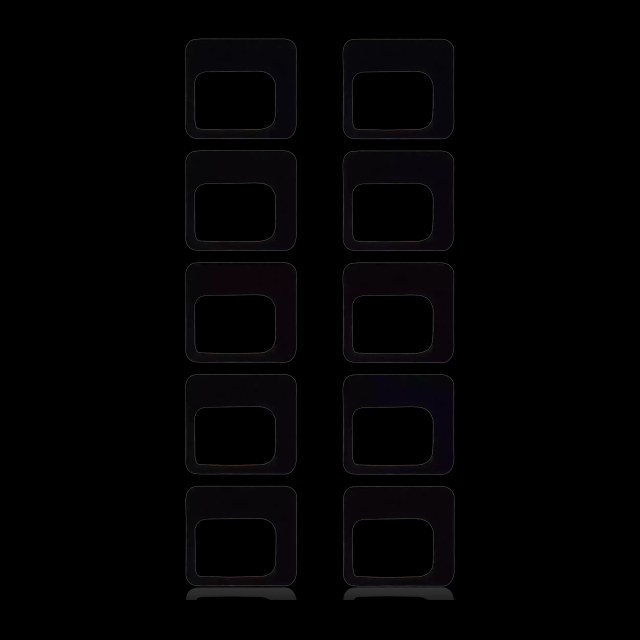 Sensore prossimità Cushion con adesivo per iPhone X / XS / XS Max / XR / 11 / 11 Pro / 11 Pro Max (10 pezzi)