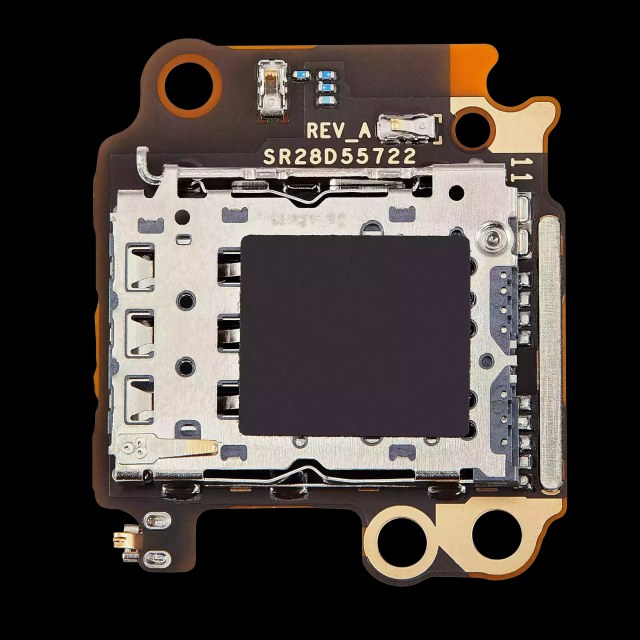 PCB Scheda con Sim Card Reader gruppo per Motorola Moto G14 (XT2341 / 2023) (Service Pack)