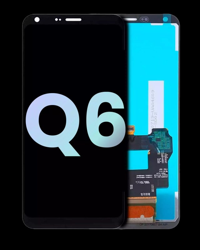 Display LCD completo senza Frame per LG Q6 (Service Pack) (tutti i colori)