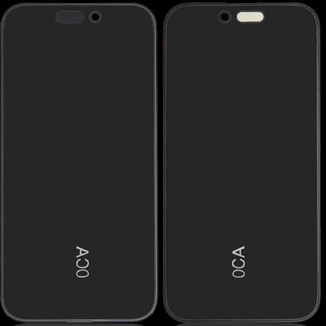 Frame only compatibile per iPhone 15 (10 pezzi) (OCA Master)