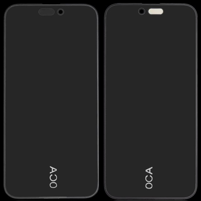Frame Only per iPhone 15 Pro Max (5 pezzi) (OCA Master)