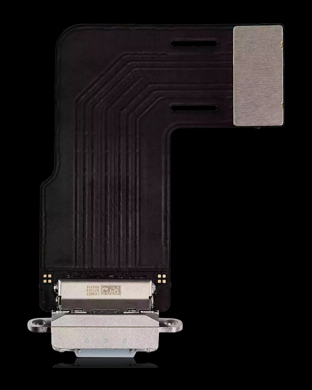 Flat connettore di ricarica per iPad Air 11" (2024) / Air 11" (2025) (Aftermarket Plus) (Blu)