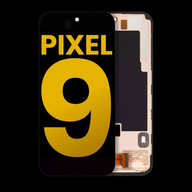 Display OLED completo con Frame (con Fingerprint Sensore) per Google Pixel 9 (Refurbished) (tutti i colori)