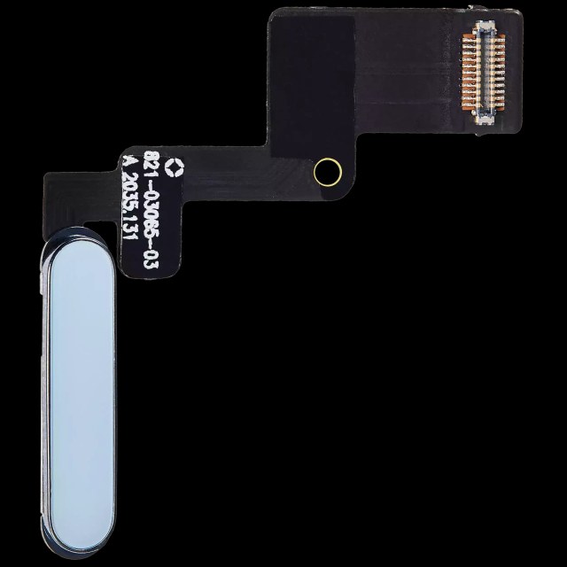 Tasto accensione flat per iPad Air 11" (2024) / Air 11" (2025) / Air 13" (2024) / Air 13" (2025) (Aftermarket Plus) (Blu)