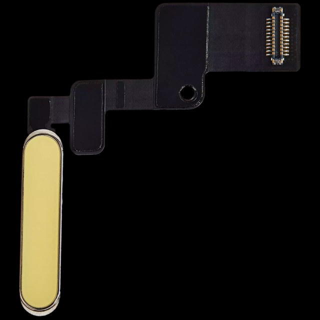 Tasto accensione flat per iPad 10 (2022) / iPad 11 (2025) (Premium) (Giallo)