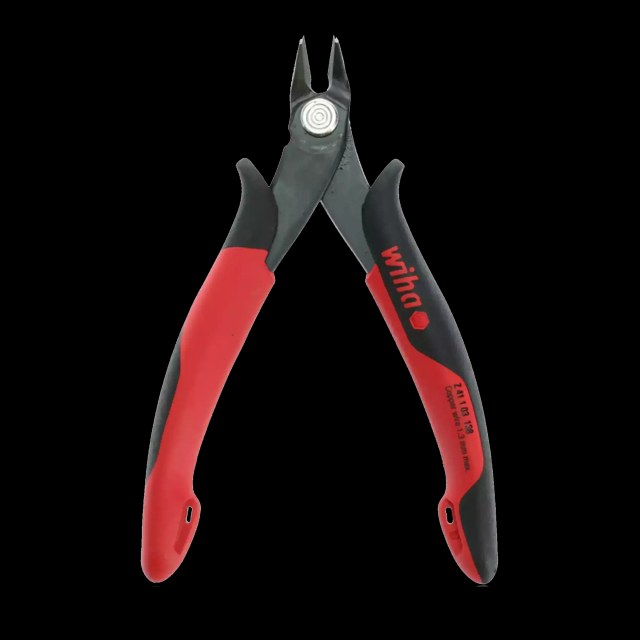 Electronic Diagonal Cutter (Full Flush) (Straight Nose) (56818) (Wiha)
