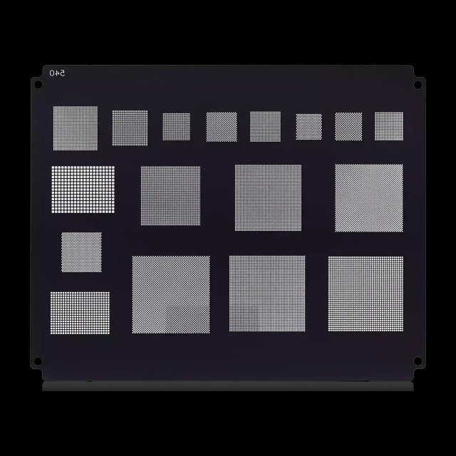 Bumblebee Stencil (QS540) Multi-Function Universal BGA Reballing Stencil 0.3 / 0.35 / 0.4 / 0.5 / 0.6 / 0.8 (MEGA-IDEA)