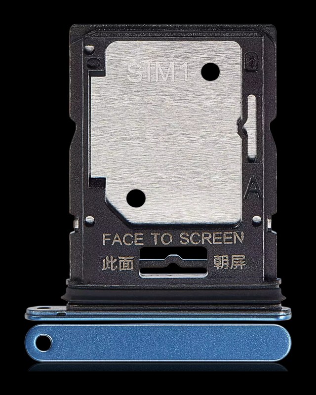 Carrellino SIM per Xiaomi Redmi Note 12 Pro 4G (Star Blu)