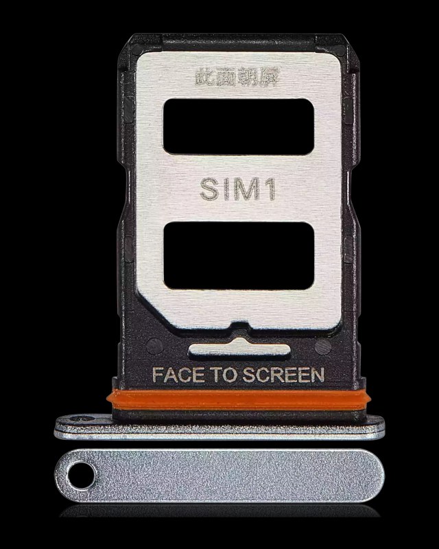 Carrellino SIM per Xiaomi Redmi Note 12 Turbo / Poco F5 (Bianco)