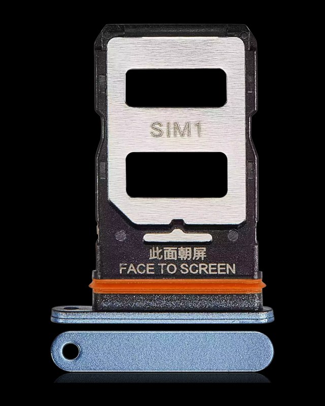 Carrellino SIM per Xiaomi Redmi Note 12 Pro 5G (Blu)