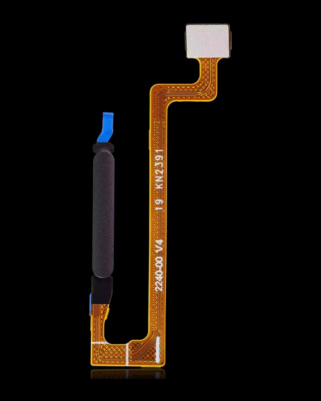 Fingerprint Sensore flat per Xiaomi Redmi Note 12R Pro (Nero)