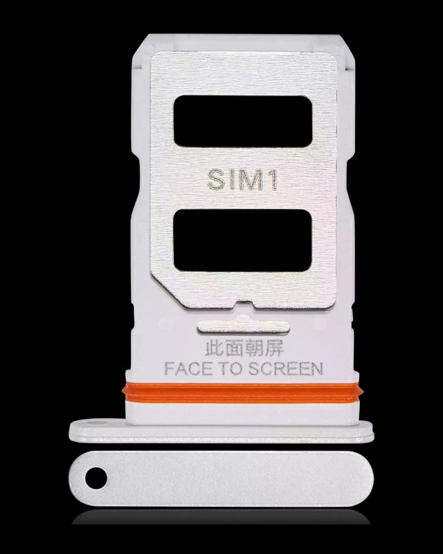 Carrellino SIM per Xiaomi Redmi Note 12 Pro 5G (Polar Bianco)