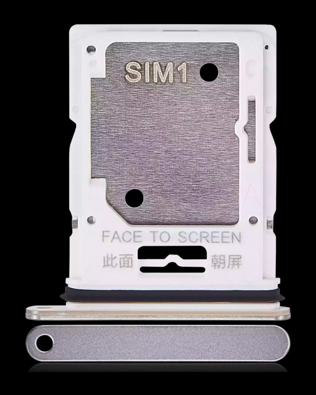 Carrellino SIM per Xiaomi Redmi Note 12 Pro 4G (Polar Bianco)