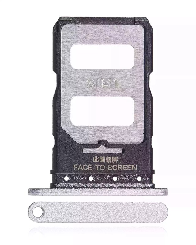 Carrellino SIM per Xiaomi Redmi Note 13 Pro Plus 5G (Bianco)