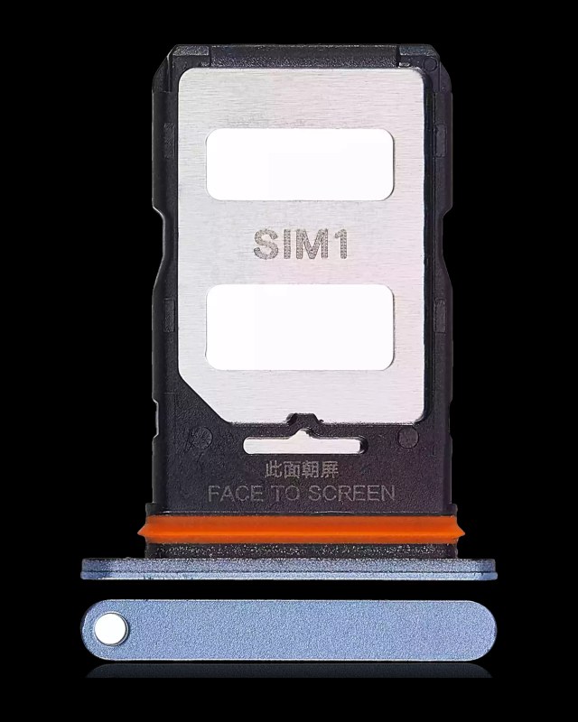 Carrellino SIM per Xiaomi Redmi Note 13 Pro Plus 5G (Blu)