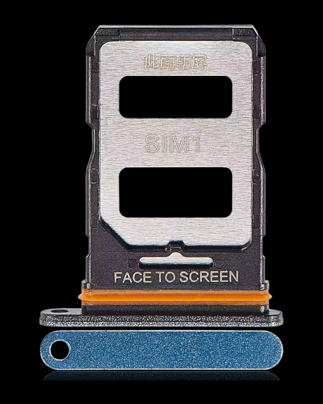 Carrellino SIM per Xiaomi Redmi Note 12 Turbo / Poco F5 (Blu)