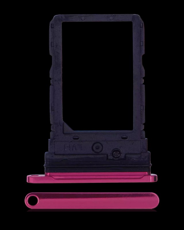 Carrellino SIM per Motorola Razr Plus / Razr 50 Ultra (XT2451 / 2024) / Razr Plus 2025 (XT2557 / 2025) (Service Pack) (Hot Rosa)