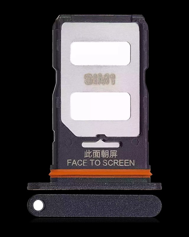 Carrellino SIM per Xiaomi Redmi Note 13R Pro (Nero)